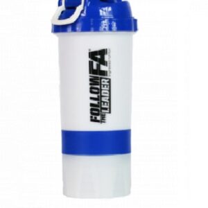 FA Nutrition Shaker 500ml Blue White – Bild 1