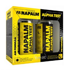 FA Nutrition NAPALM Alpha Test (AM PM Formula) 2x 120 Tabl. – Bild 1