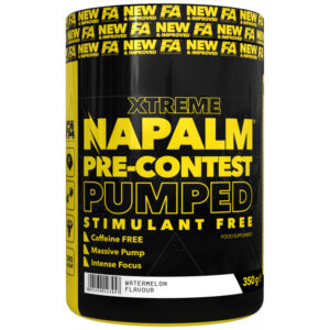 FA Nutrition Napalm PreContest Pumped Stimfree PROBEN 10x17,5g – Bild 1