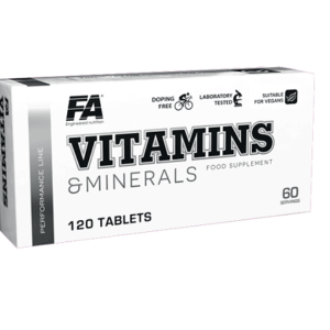 FA Nutrition Performance Vitamins & Minerals 120 Tabl. – Bild 1