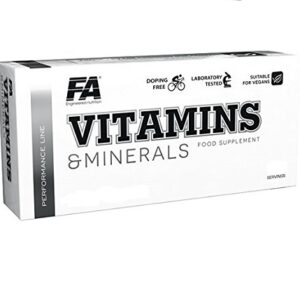 FA Nutrition Performance Vitamins & Minerals 60 Tabl. – Bild 1