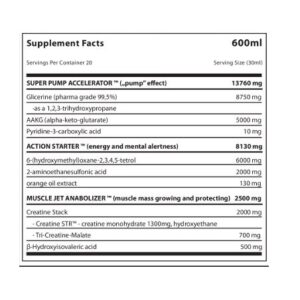 Megabol NITROGlycerin 600ml – Bild 3