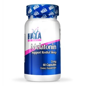 Haya Labs Melatonin 3mg 60 Kaps – Bild 1